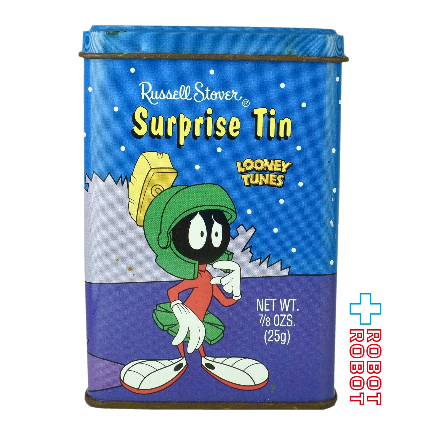 ルーニー・テューンズ  マービン・ザ・マーシャン 空き缶 (ラッセルストバー社) 1998 シールのみ付属