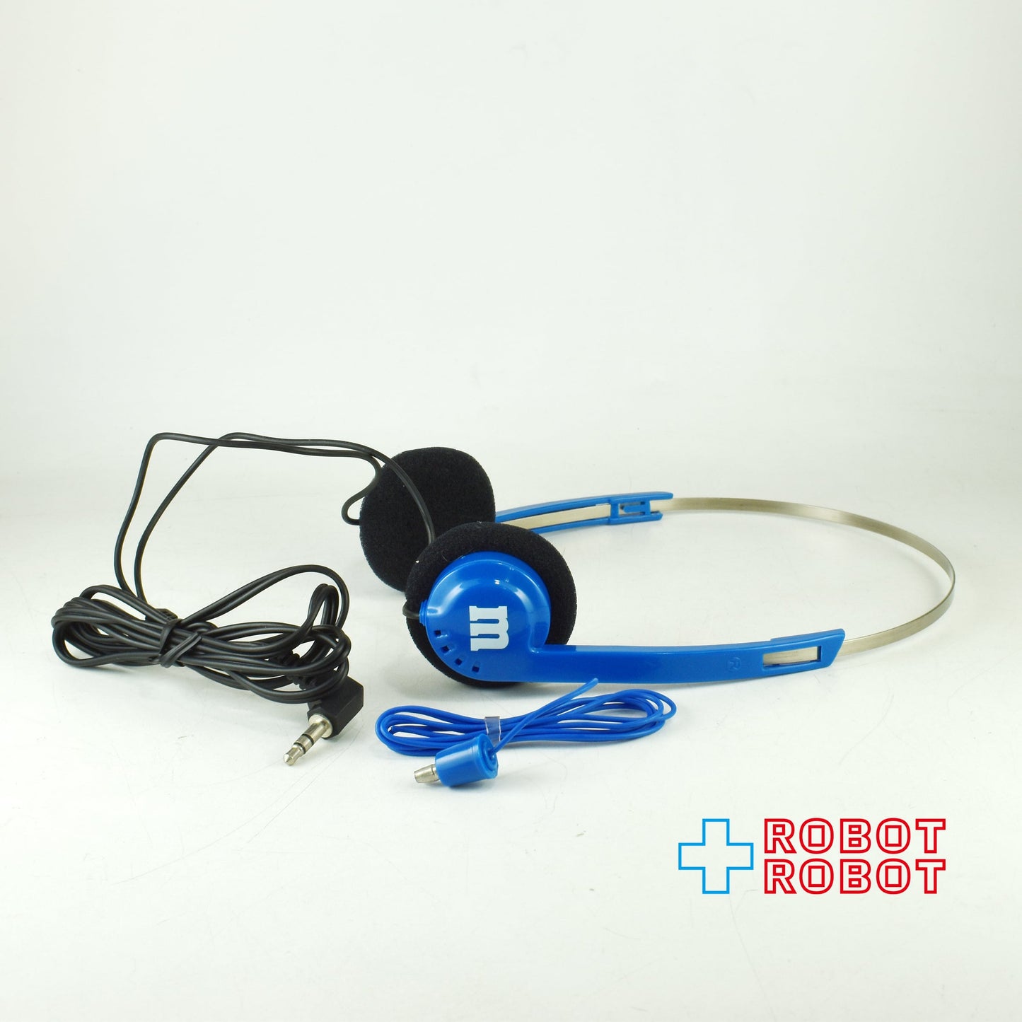 M&M's エムアンドエムズ コレクターシリーズ ブルー キャラクターラジオ フィギュア ヘッドフォン 箱付き