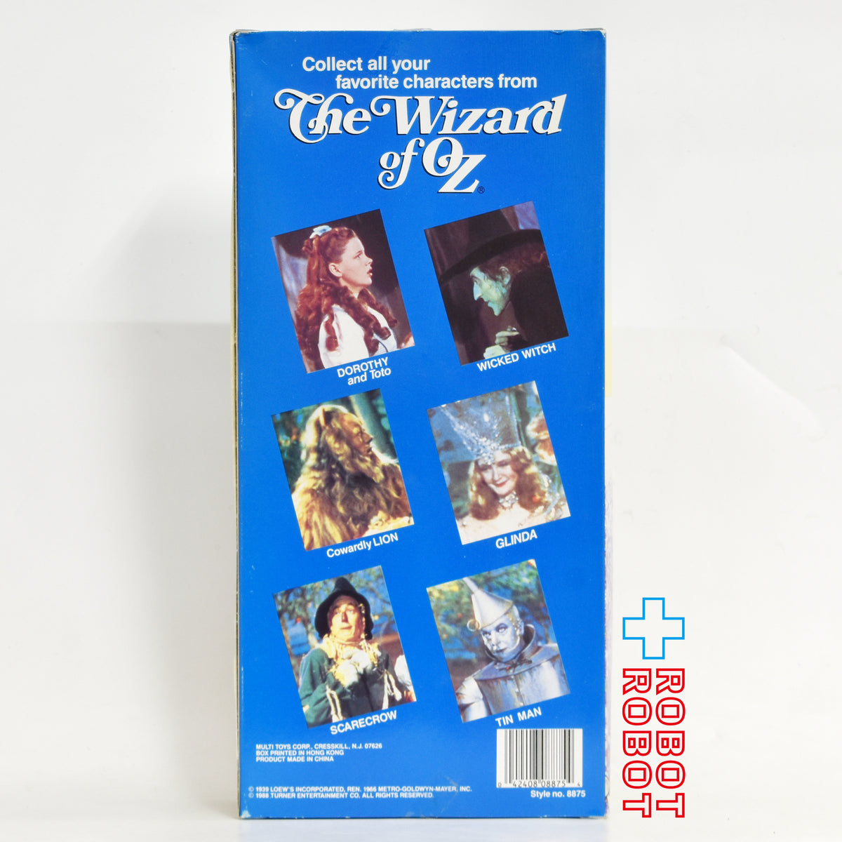 カンバーランド・トイズ社 オズの魔法使い ドロシー ＆ トト 50周年記念 12インチ ドールフィギュア 1988 未開封