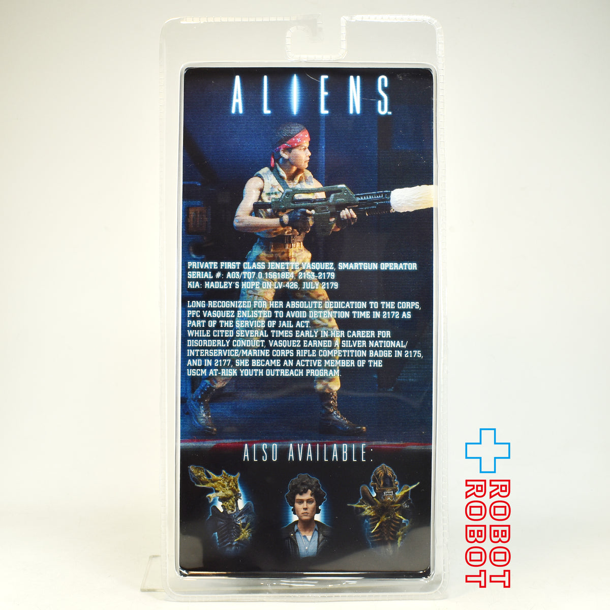 ネカ エイリアン シリーズ12 エイリアンズ / ジェニット・バスケス [BDUs] 7インチアクションフィギュア US版 未開封