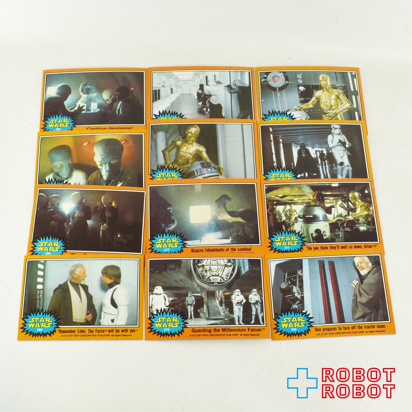 トップス スター・ウォーズ トレーディングカード 第5シリーズ (オレンジ枠) 空箱＆カード77枚