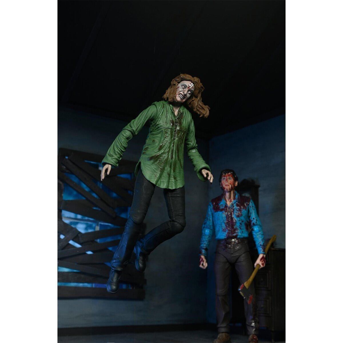 ネカ 死霊のはらわた 7インチ アルティメット ブラッディ アッシュ・ウィリアムズ＆シェリル・ウィリアムズ 2パック 未開封