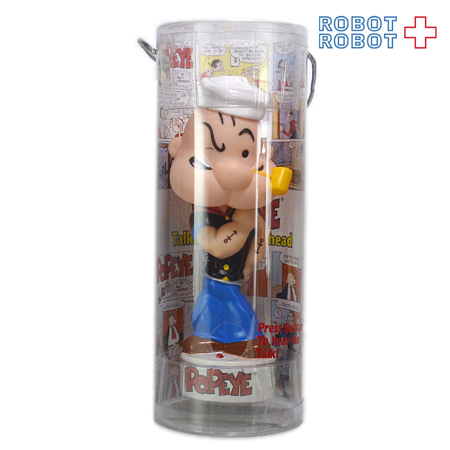 ポパイ トーキング・ボブルヘッド・フィギュア