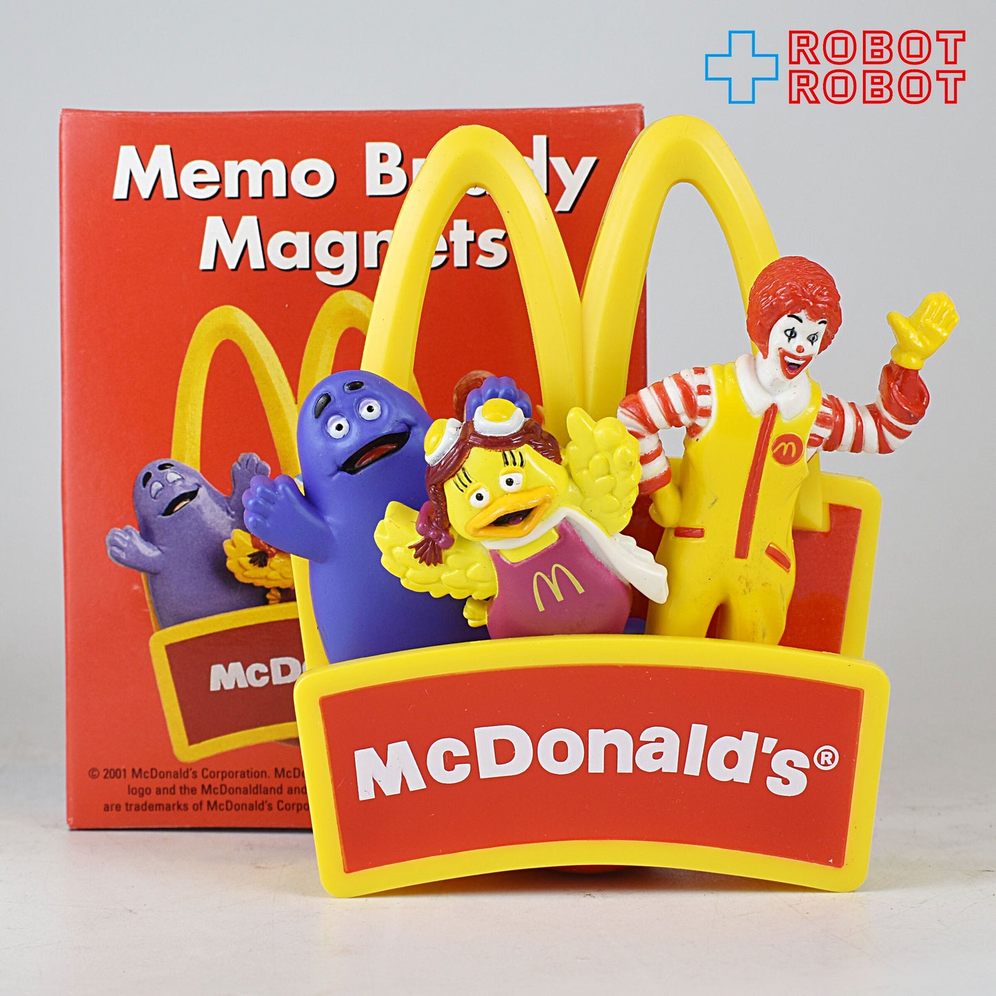 マクドナルド メモ バディー マグネット セット 箱入り ※パッケージダメージ 企業物