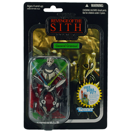 スター・ウォーズ VC 17 グリーヴァス将軍 [ROTS] *フォイルカード* ヴィンテージコレクション 3.75インチ アクションフィギュア 未開封