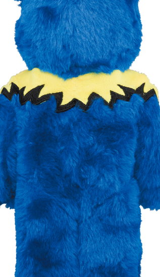 メディコム BE@RBRICK ベアブリック 400% グレイトフルデッドベア コスチューム Ver. 青色 未開封 ♦︎４号店商品 - ROBOTROBOT