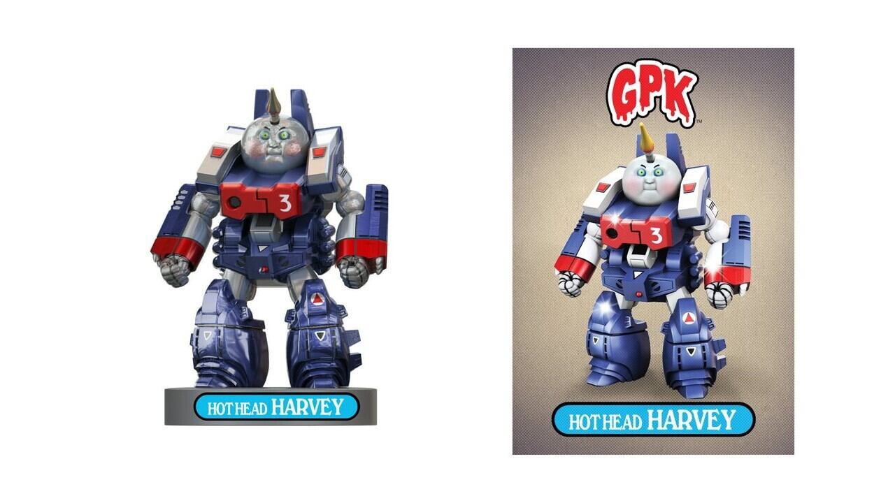 GPK × ガーベッジペイルキッズ ホットヘッド ハービー ビニールフィギュア (ロイヤルサブジェクト社) 未開封