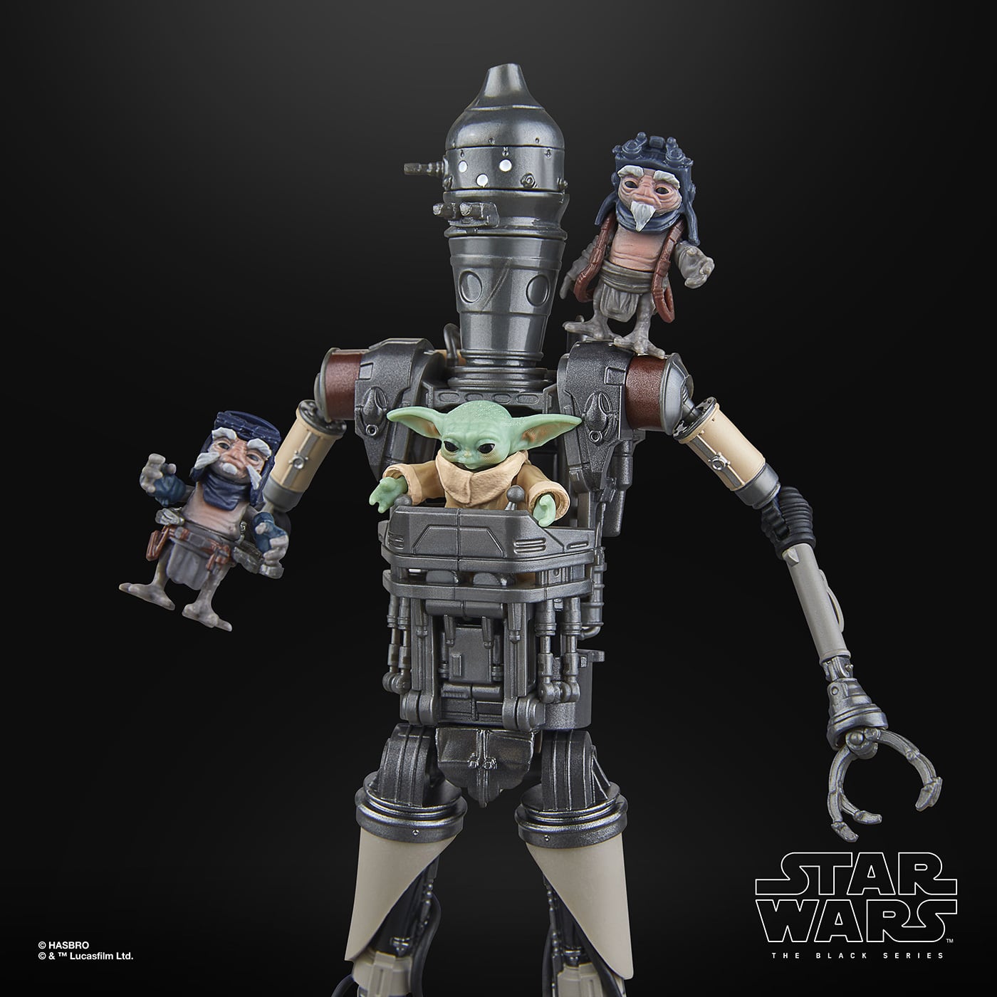 スター・ウォーズ ブラックシリーズ #MAN41 IG-12 & グローグー  [マンダロリアン] 6インチ アクションフィギュア未開封