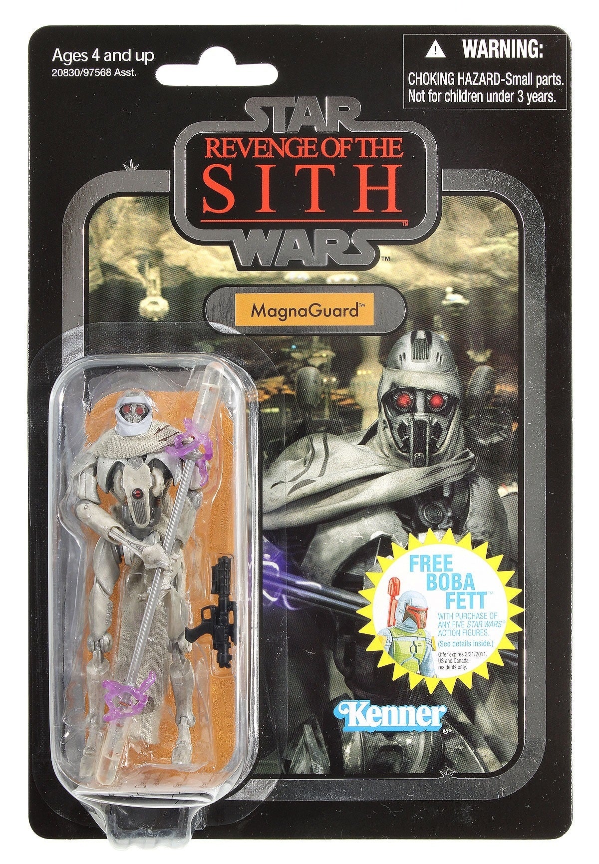 スター・ウォーズ VC 18 マグナガード [ROTS] *フォイルカード* ヴィンテージコレクション 3.75インチ アクションフィギュア 未開封