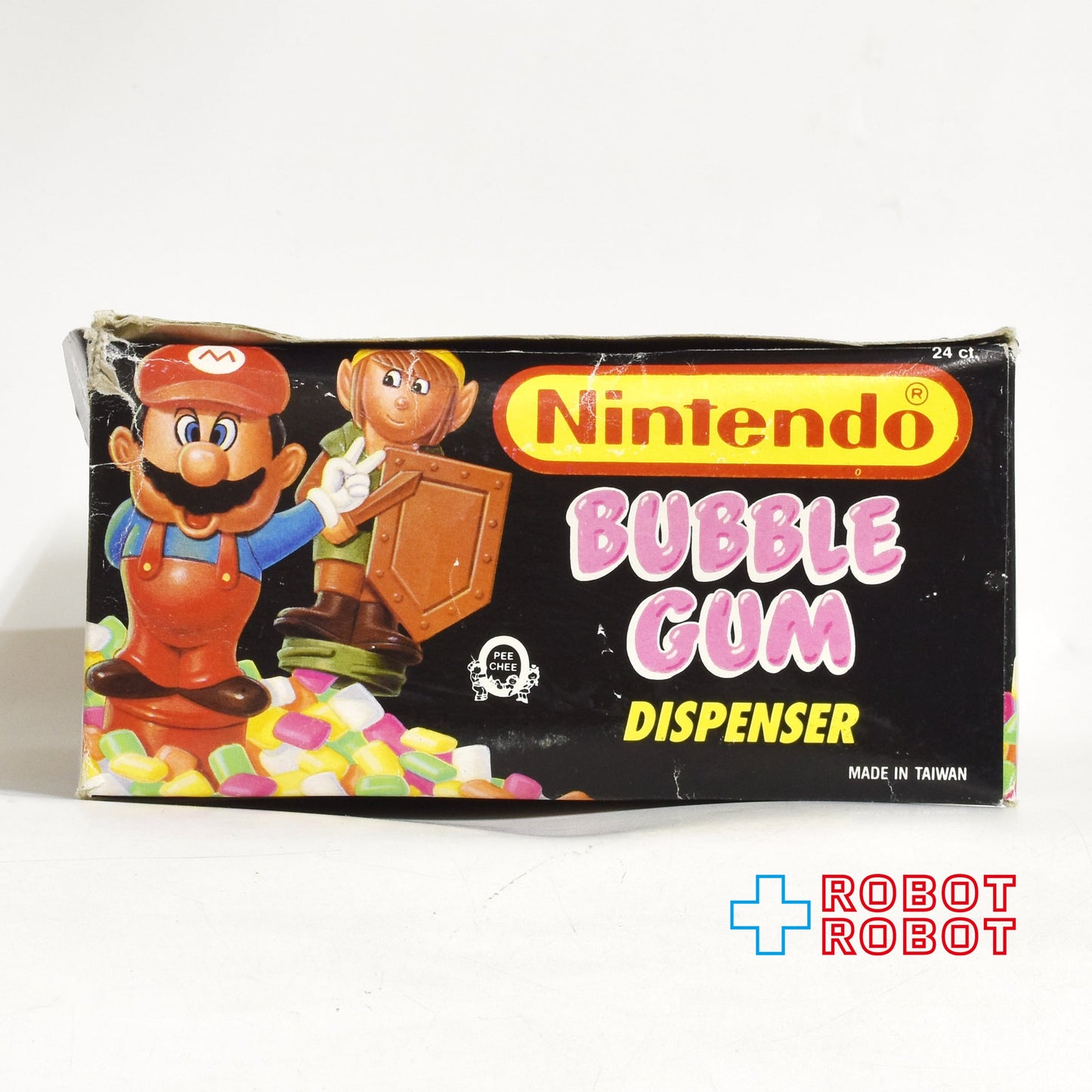 トップス ニンテンドー スーパーマリオ バブルガムディスペンサー 空箱