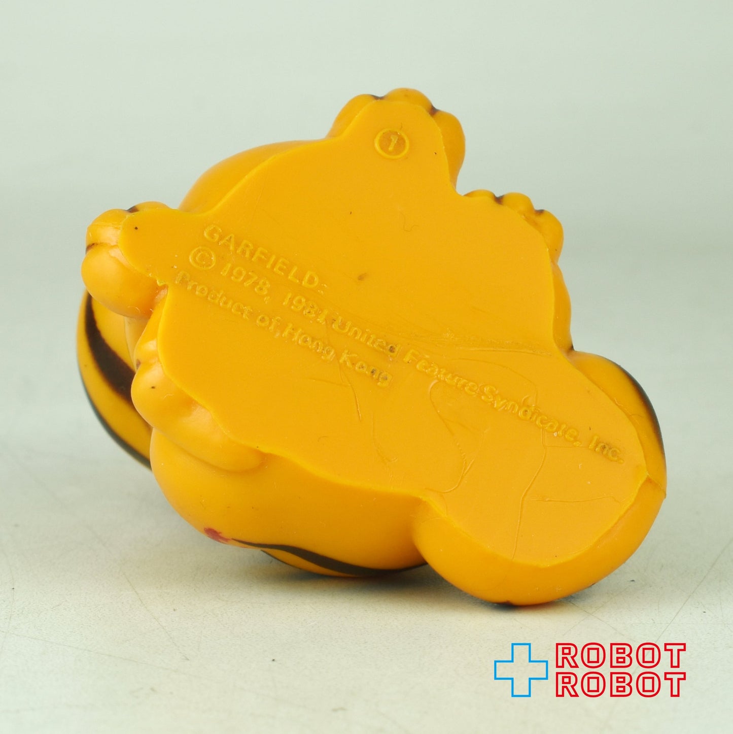 ガーフィールド PVCフィギュア おすわり メイドイン香港