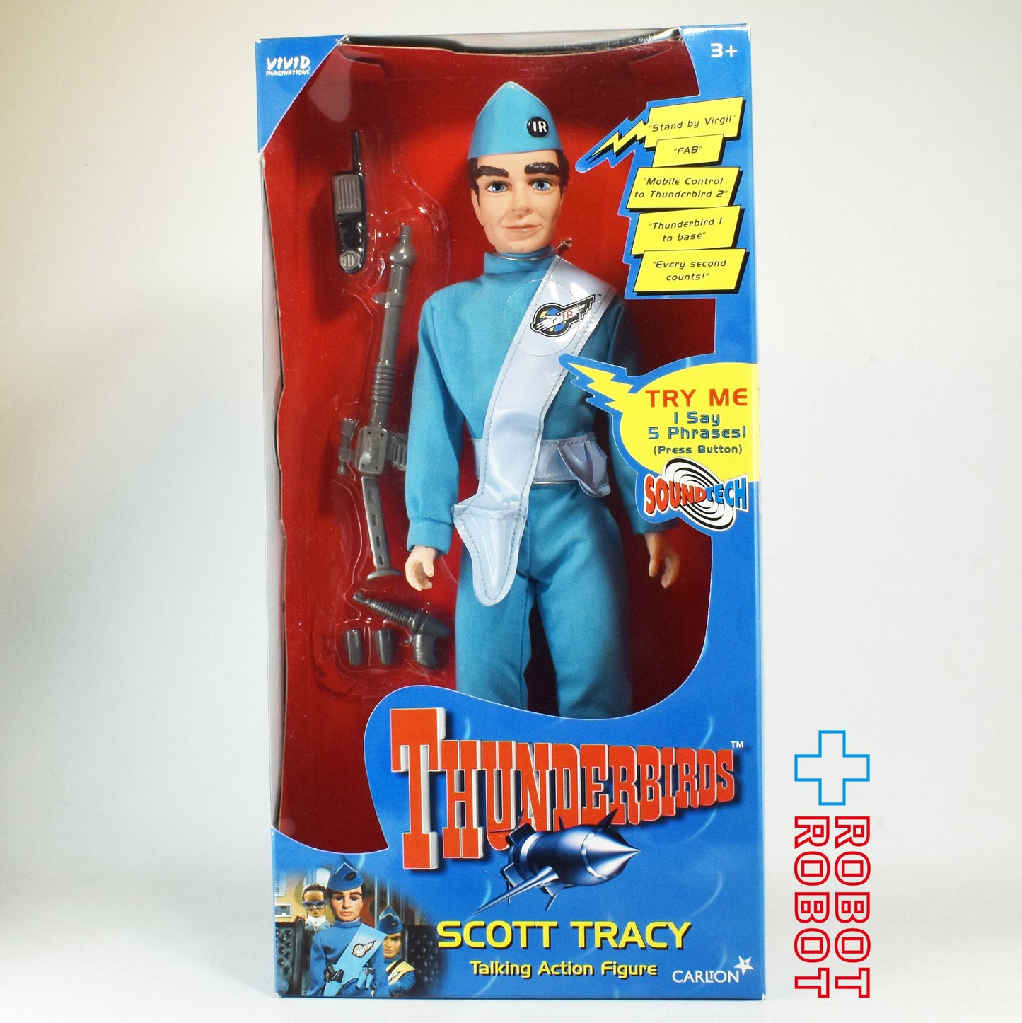 カールトン ビビッド イマジネーション サンダーバード トーキング アクションフィギュア 5体セット 未開封
