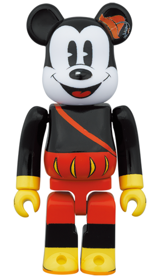 メディコム BE@RBRICK ベアブリック 100% & 400% ミッキーマウス The Bard 未開封 ♦︎４号店商品 - ROBOTROBOT