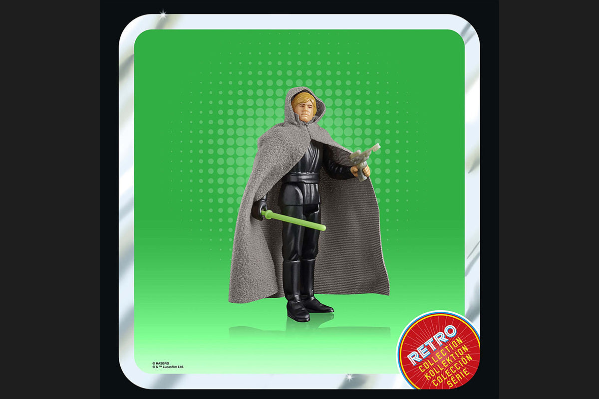 スター・ウォーズ レトロコレクション ルーク・スカイウォーカー ジェダイナイト [ROTJ] 3.75インチ アクションフィギュア 国内版 未開封