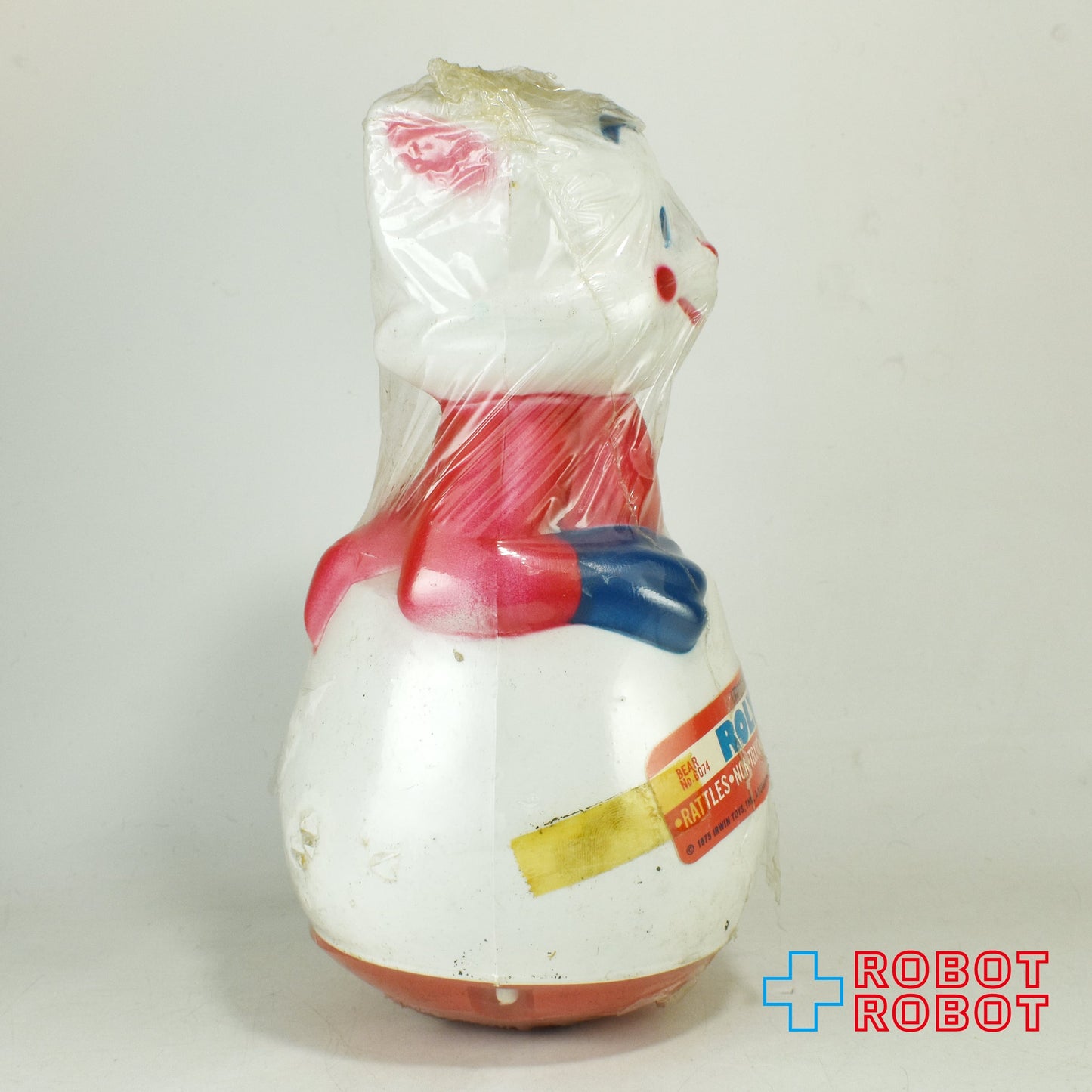 アーウィン・トイズ キャット&マウス ロリーポリー おきあがりこぼし シュリンク包装 1975