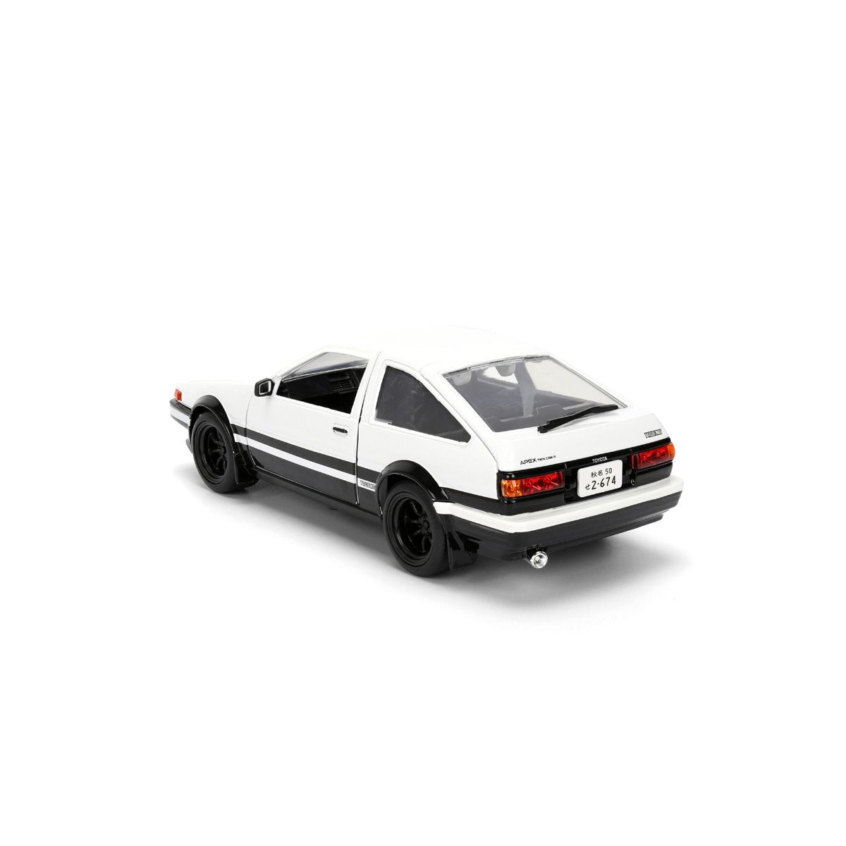 ⚫️ジャダトイズ ハリウッド・ライド 1/24 頭文字D 1986 トヨタ トレノ AE86 ダイキャスト ミニカー 未開封 ♦︎１号店商品