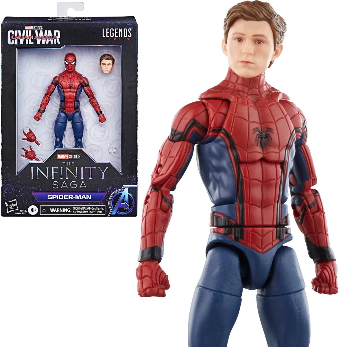 マーベルレジェンド アベンジャーズ インフィニティ サーガ スパイダーマン 人形 マーベルレジェンド インフィニティ・サーガ シビル・ウォー