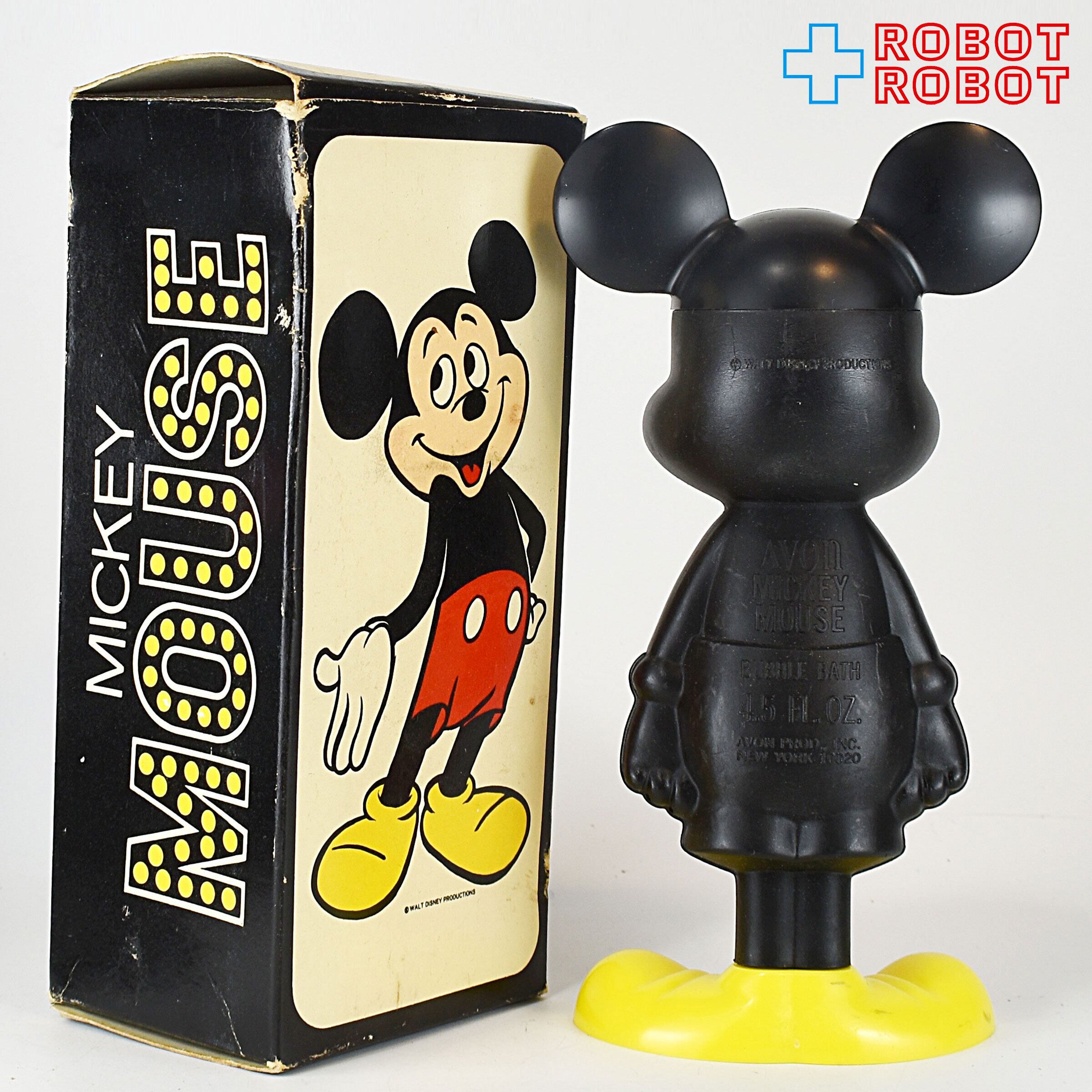 エイボン ディズニー ミッキーマウス バブルバスボトル ソーキー 箱