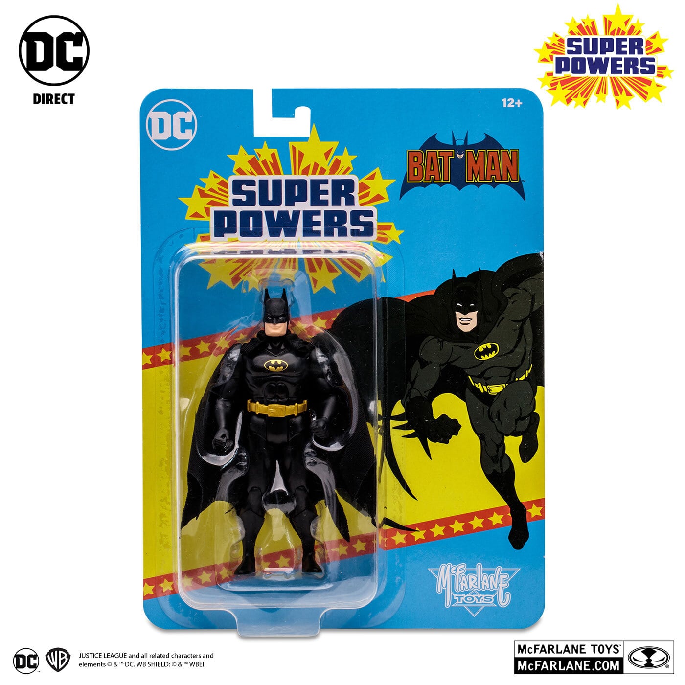 マクファーレン DCダイレクト DCスーパーパワーズ #17 バットマン ブラックスーツ (コミック) 4インチ アクションフィギュア 国内版 未開封