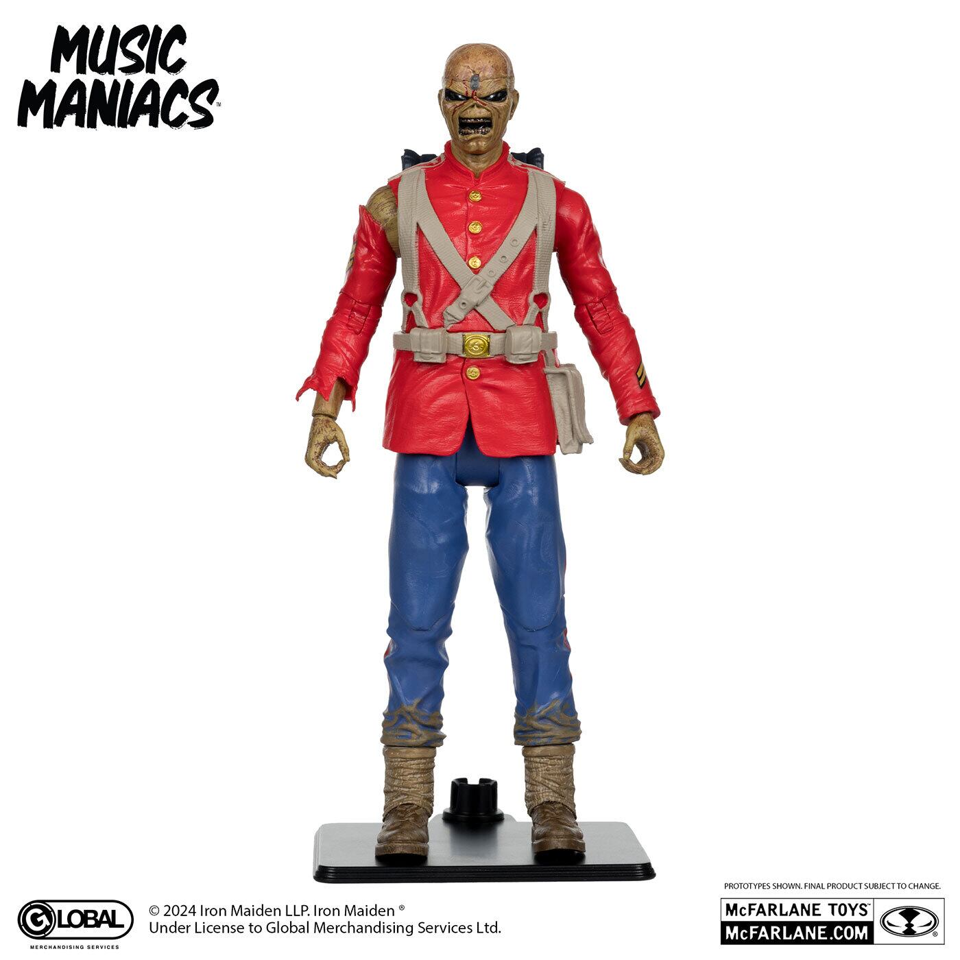 マクファーレン・トイズ ミュージックマニアックス メタル エディ・ザ・ヘッド (明日なき戦い) 6インチ アクションフィギュア 国内版 未開封