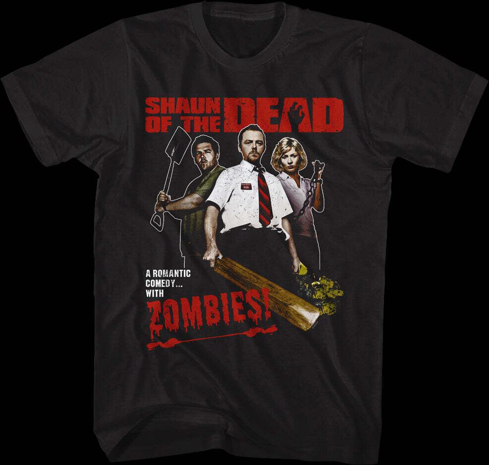 ショーン・オブ・ザ・デッド グラフィック Tシャツ ブラック アメリカンクラシックス