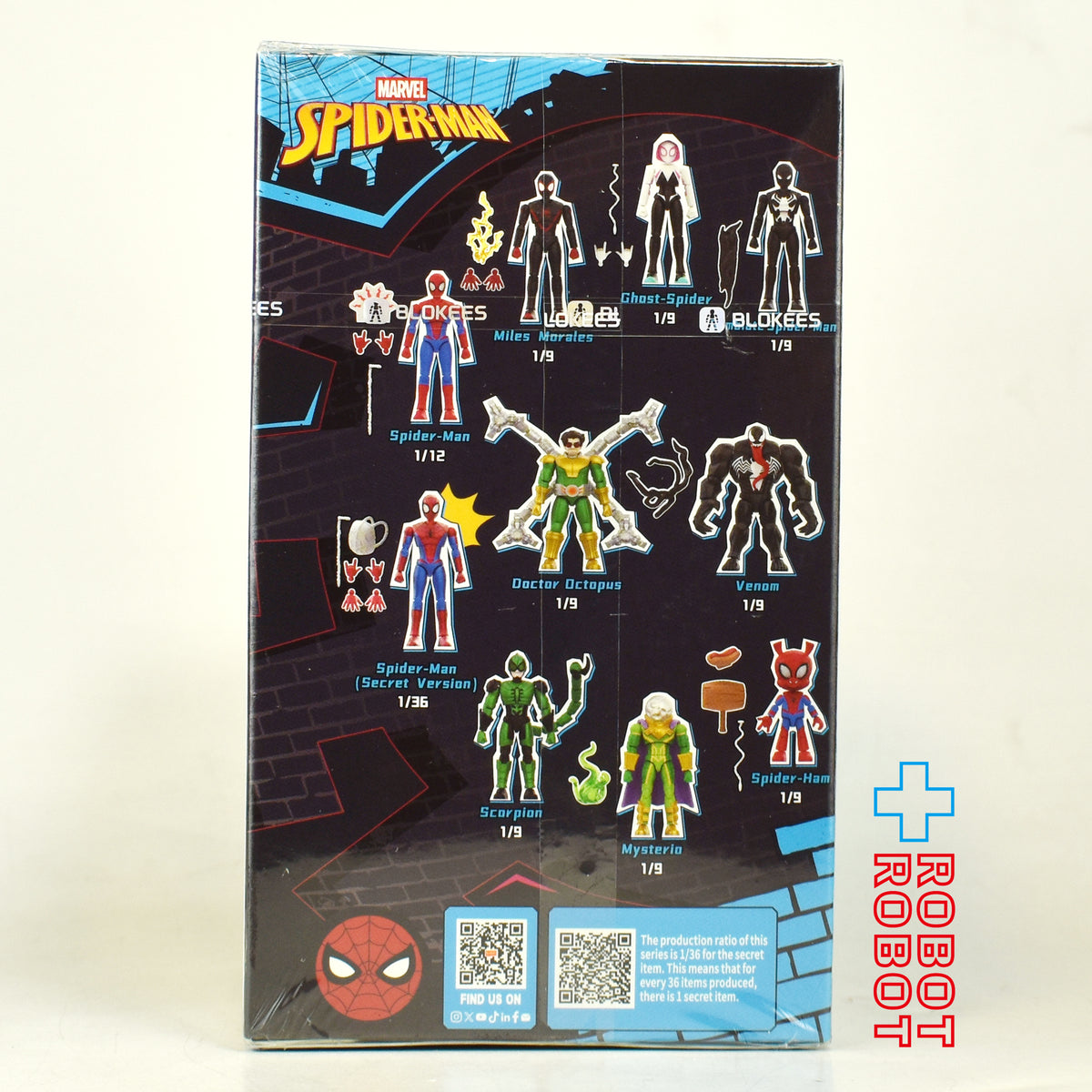 ブロッキーズ マーベル スパイダーマン ギャラクシー バージョン 05 モデルキット 未開封