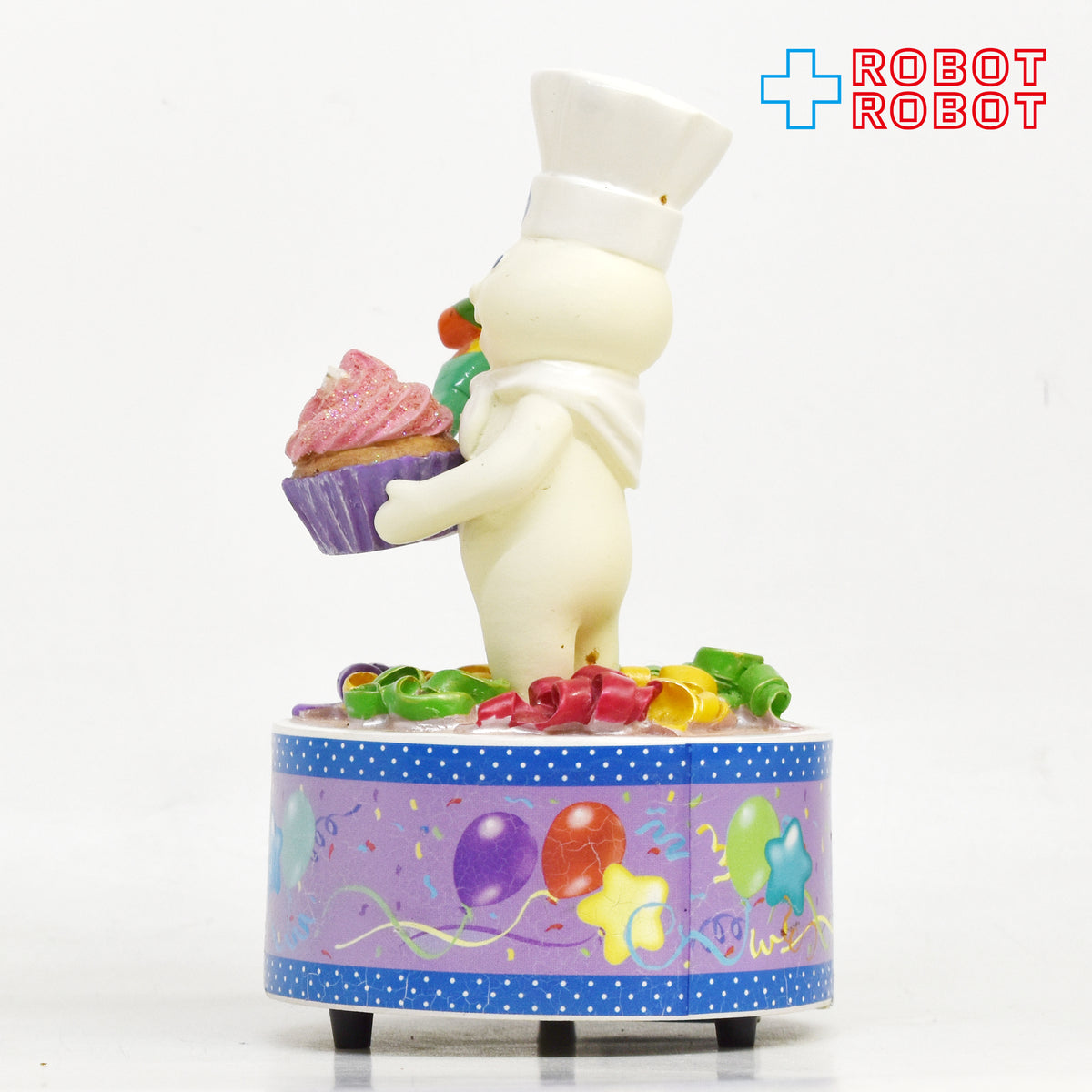 ※難有り：ピルズベリー ポッピンフレッシュ ドゥボーイ ハッピーバースデー オルゴール フィギュアリン 2011 企業物
