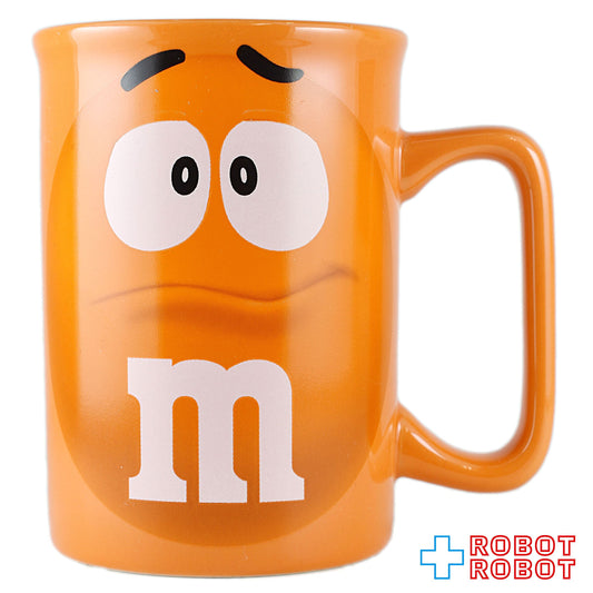 M&M's エムアンドエムズ マグカップ オレンジ 陶器