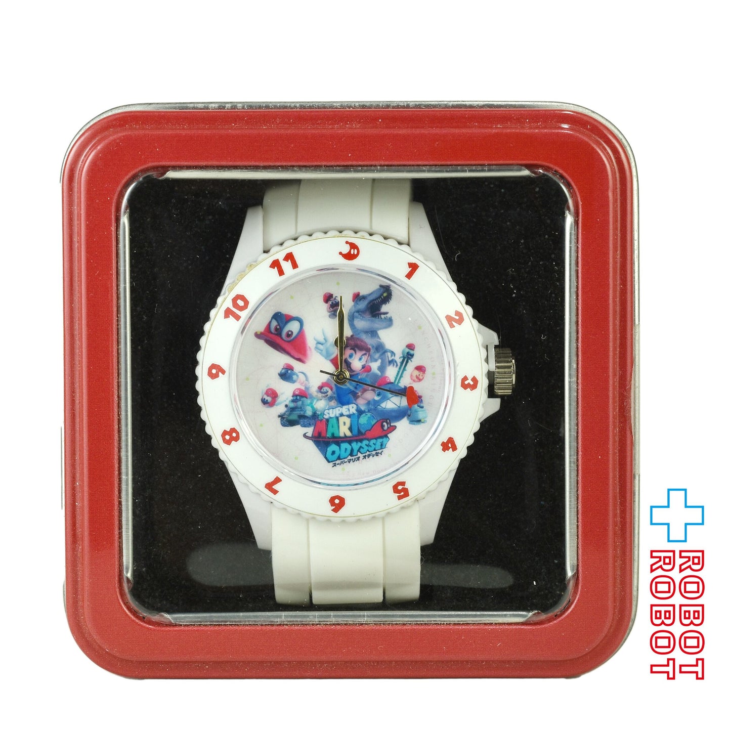 タイトー ニンテンドー スーパーマリオ オデッセイ シリコンウォッチ ホワイト 未開封