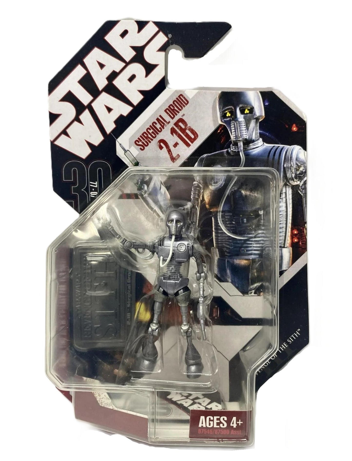 スター・ウォーズ 30th 2008-06 2-1B 外科医ドロイド アクションフィギュア MOC US版