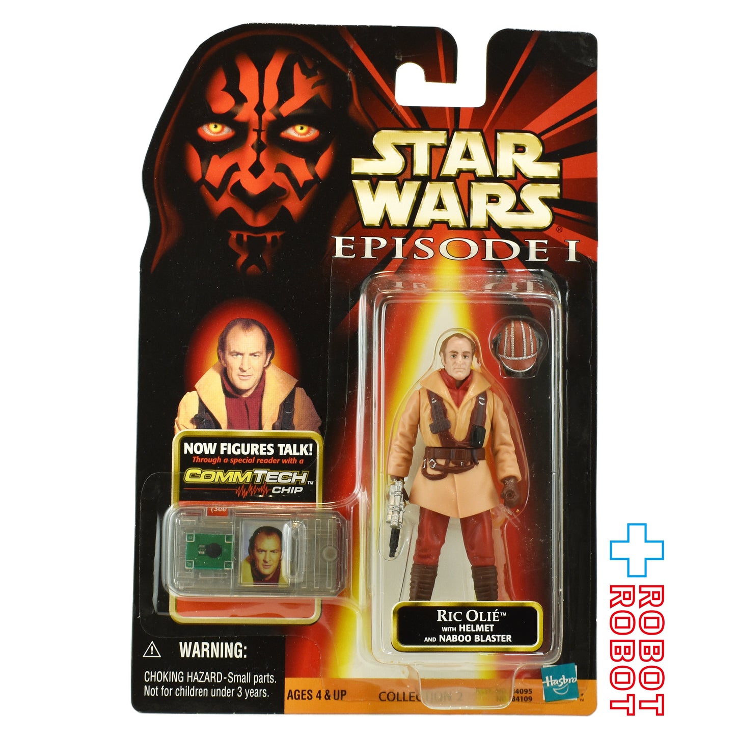 スター・ウォーズ EP1 コムテック リック・オリー 3.75インチ アクションフィギュア US版 未開封