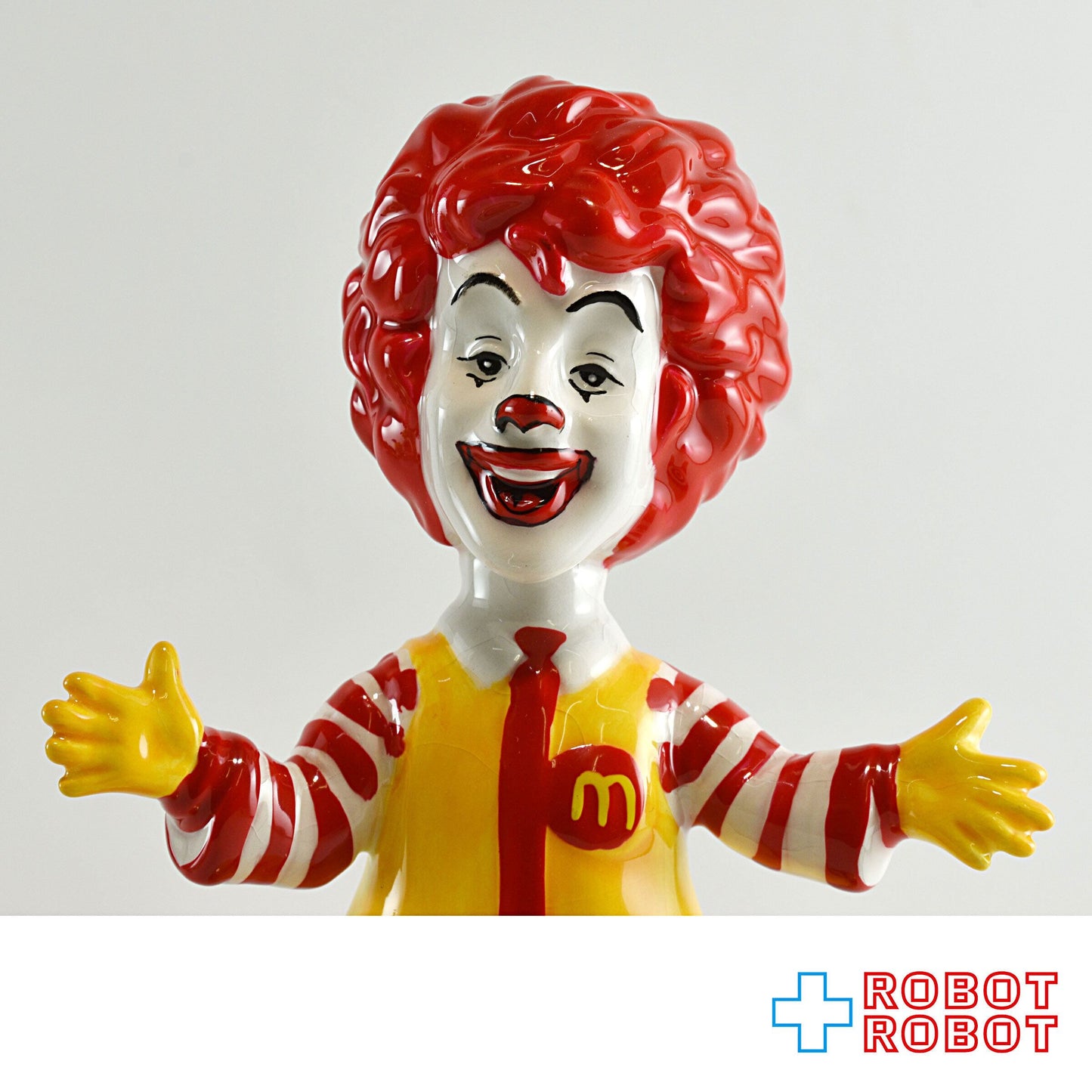 マクドナルド 陶器製 ロナルド フィギュア 2002 ワールドワイドコンベンション限定 白箱入