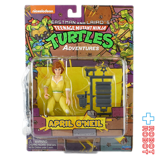 プレイメイツ タートルズ TMNT クラシック アドベンチャーズ エイプリル・オニール アクションフィギュア 未開封