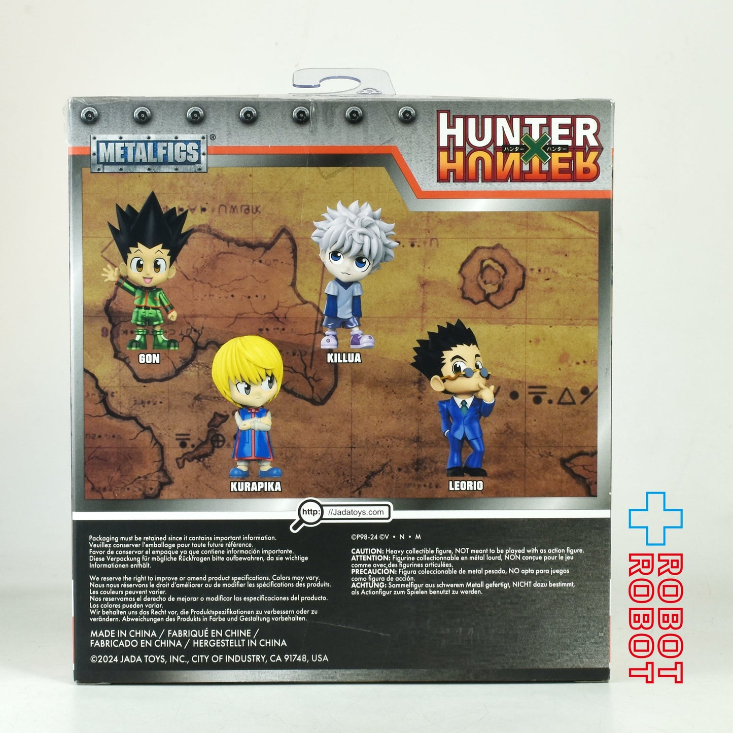 ⚫️ jada メタルズ ダイキャスト ハンター×ハンター 4パック フィギュア