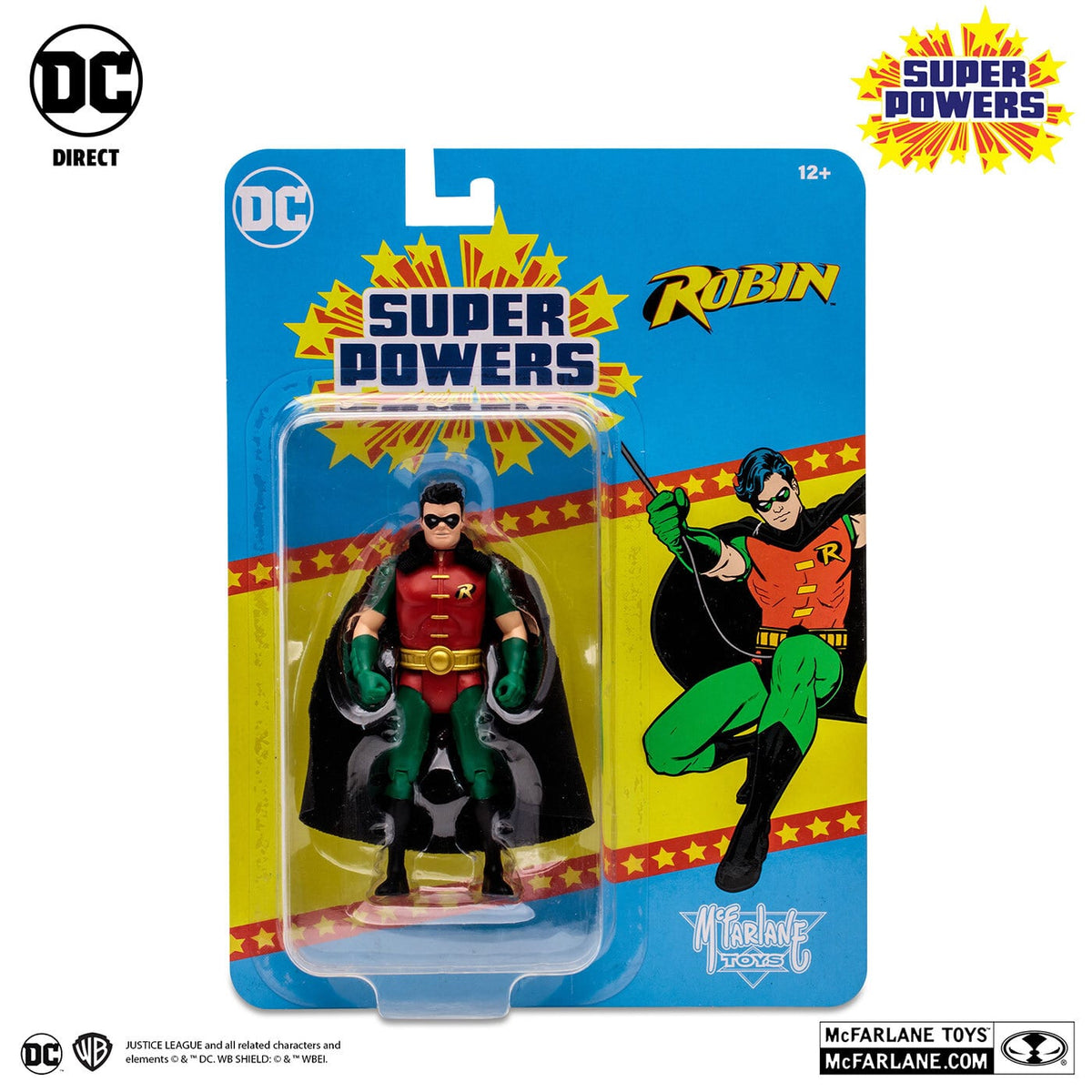 マクファーレン・トイズ DCダイレクト DCスーパーパワーズ #19 ロビン (ティム・ドレイク／ヴァリアント) 4インチ アクションフィギュア 国内版 未開封