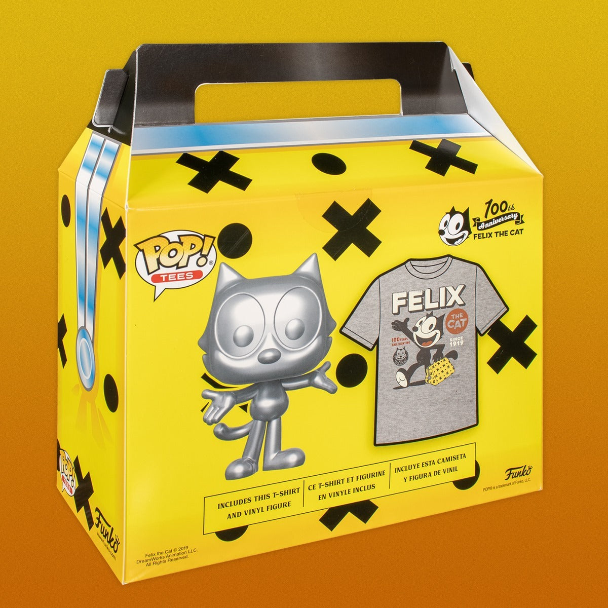 ファンコ POP! Tees フィリックス・ザ・キャット 100周年記念版 (ターゲット限定) Lサイズ 未開封
