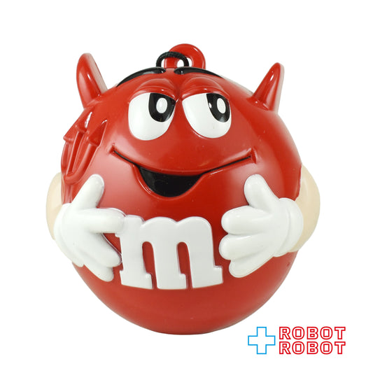 M&M's エムアンドエムズ ハロウィンライト レッドデビル クリップ&ネックストラップ付き 1999