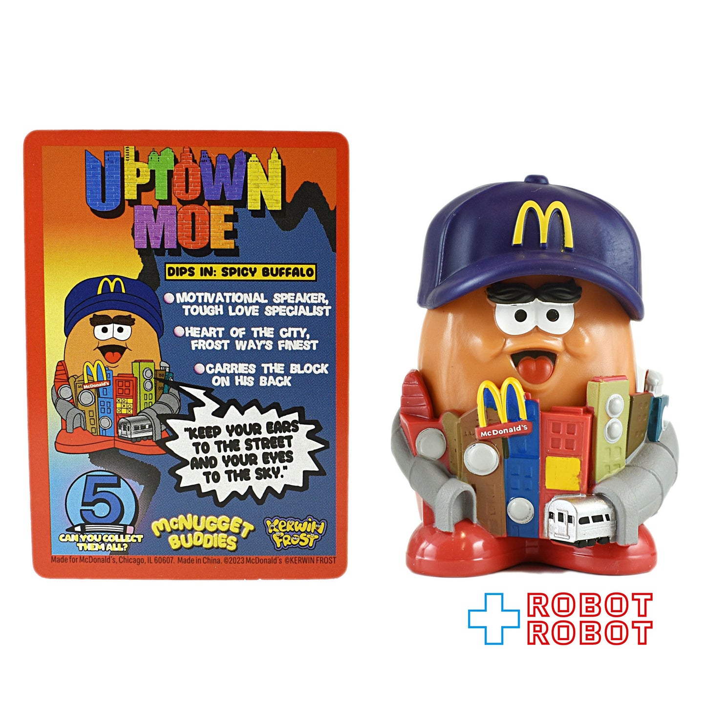 マクドナルド マックナゲット バディーズ カーウィンフロスト ハッピーミールトイ アップタウン・モー