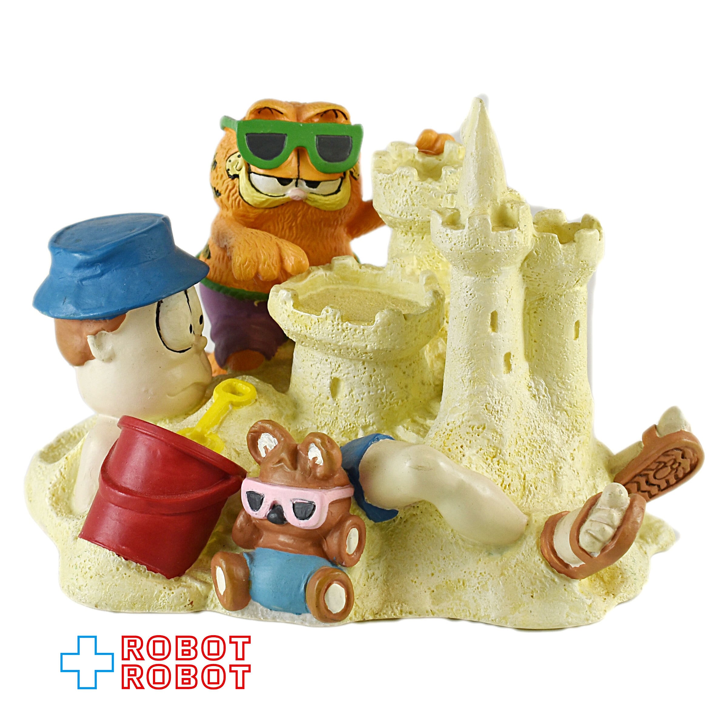 ★希少ダンバリーミント ガーフィールド ミニカー Garfield Parade Car フィギュア付き 美品★ ガーフィールド オーディー ヴィンテージ Danbury Mint ダンバリー