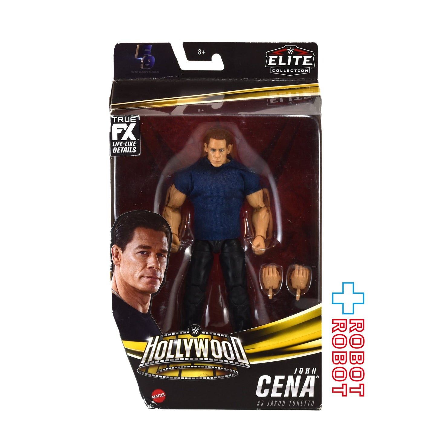 マテル WWE エリートコレクション ハリウッド  F9 ワイルド・スピード サーガ ジョン・シナ AS ジェイコブ・トレッド 6インチ アクションフィギュア 未開封