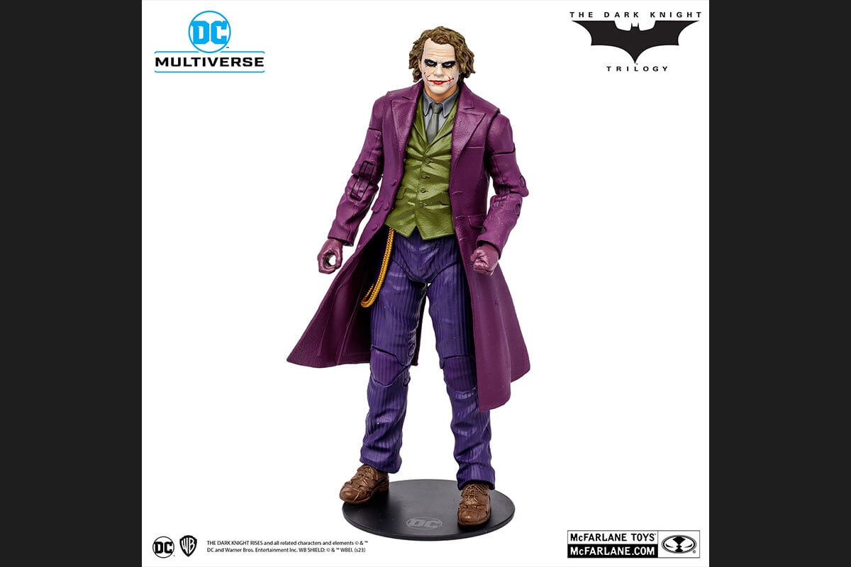 DC マルチバース 7インチ・アクションフィギュア #212 ジョーカー［映画『ダークナイト・トリロジー』] 国内版 開封 ※難あり