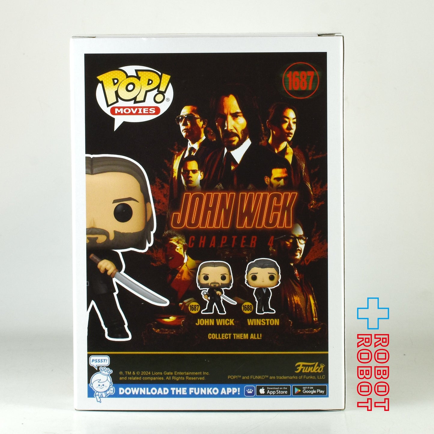 ファンコ POP! Movies 1687 ジョン・ウィック チャプター 4 / ジョン・ウィック ビニールフィギュア 未開封