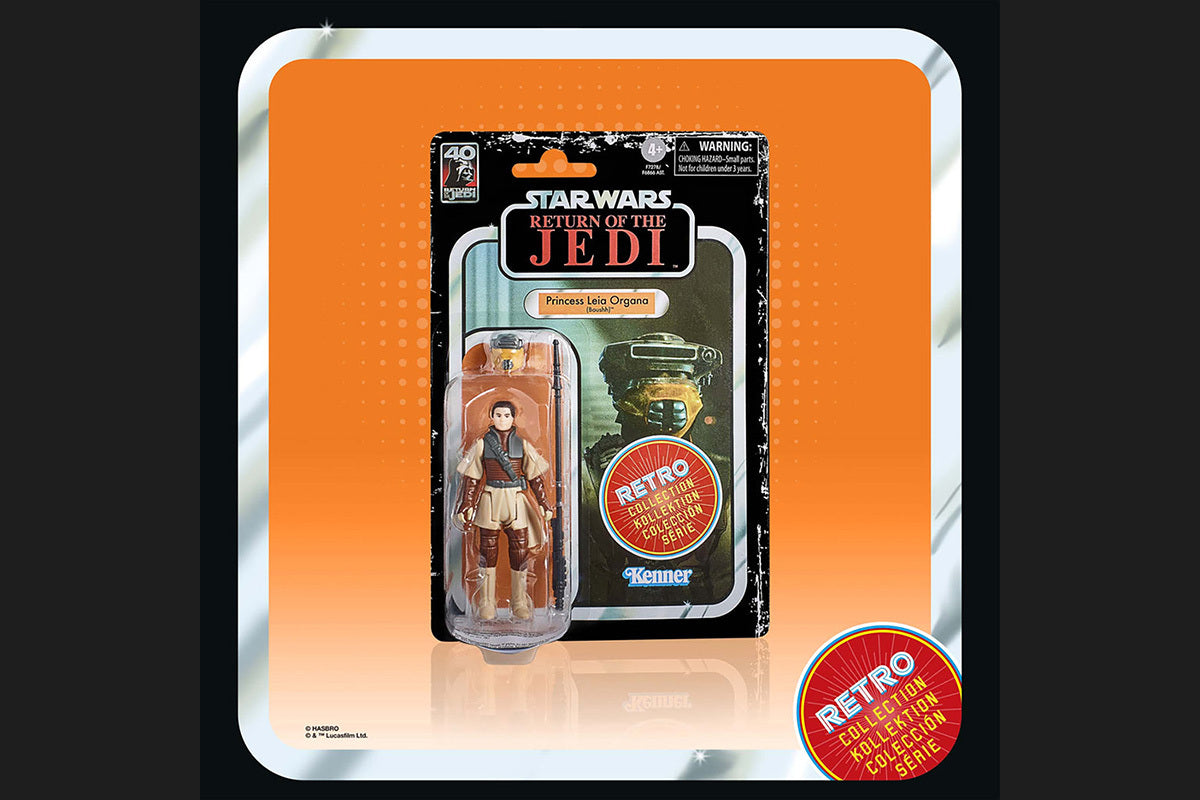 スター・ウォーズ レトロコレクション プリンセス・レイア・オーガナ（ブーシ） [ROTJ] 3.75インチ アクションフィギュア 国内版 未開封