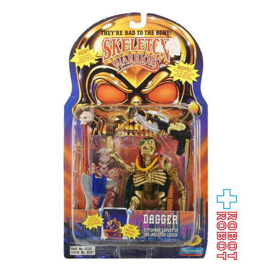 プレイメイツ スケルトンウォリアーズ  ダガー アクションフィギュア 1994 未開封