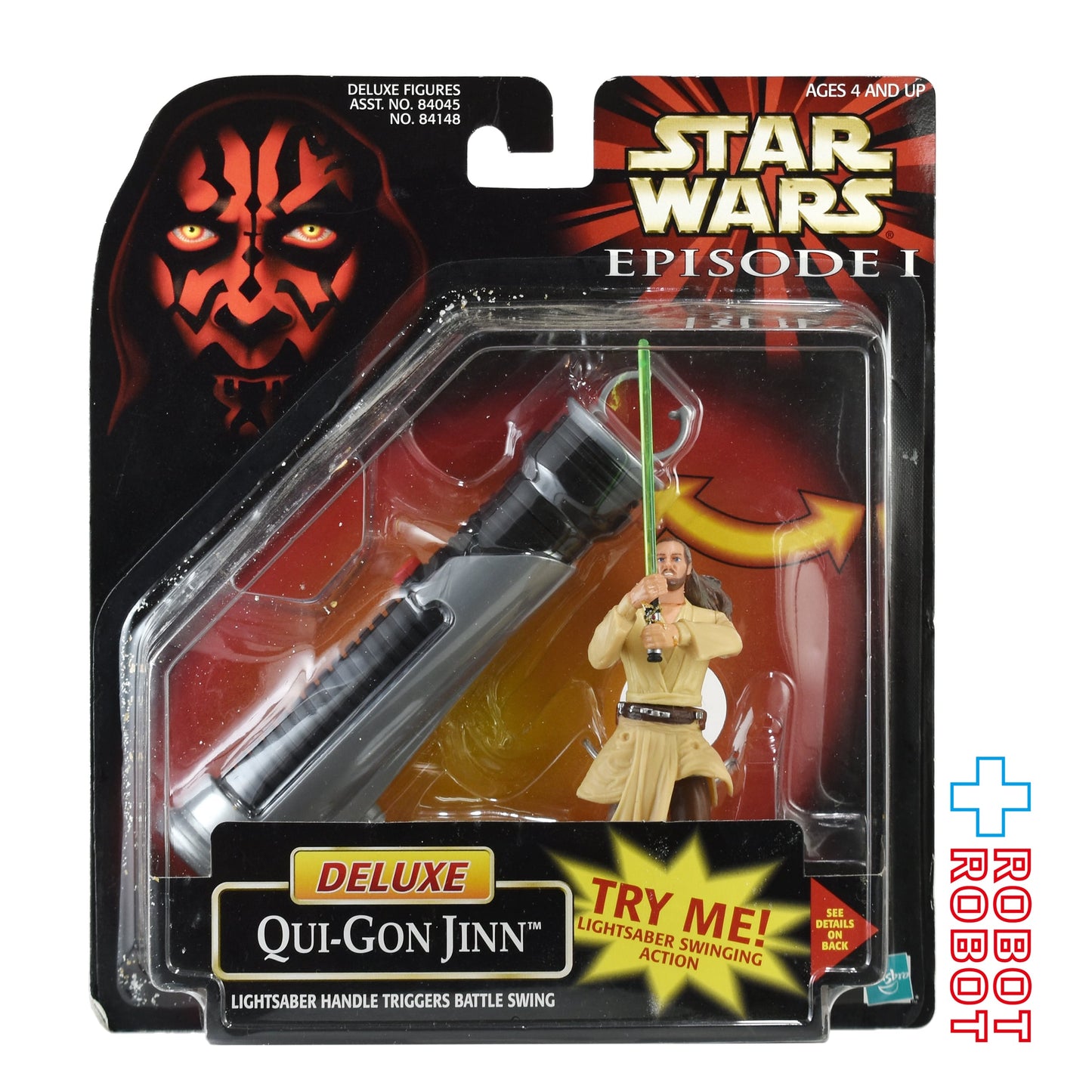 スター・ウォーズ EP1 DX クワイ=ガン・ジン デラックス アクションフィギュア 未開封