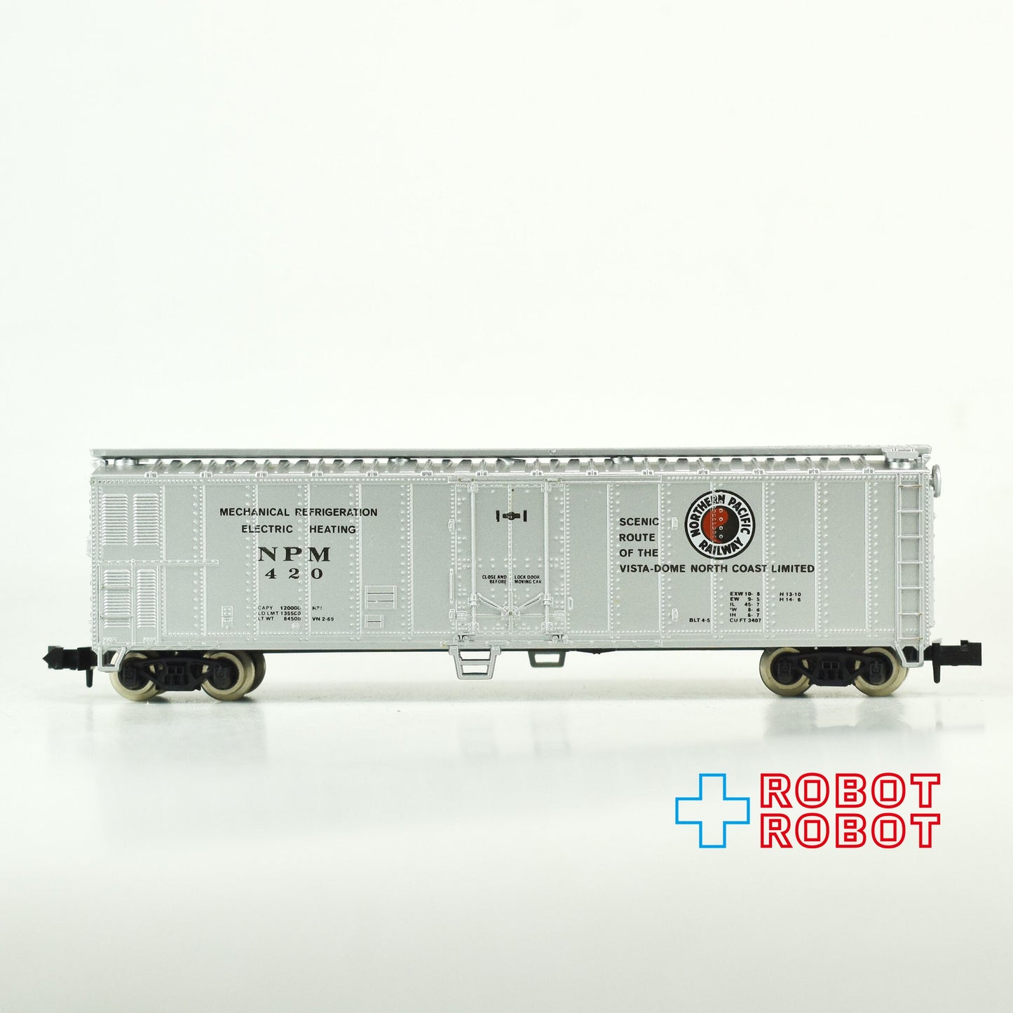 ⚫️ アトラス社 ノーザン・パシフィック鉄道 NPM 420 冷蔵貨車 Nゲージ 鉄道模型 箱入 ♦︎１号店商品