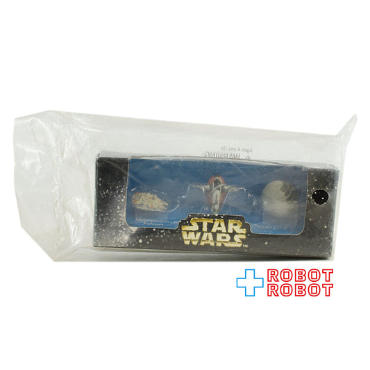 スター・ウォーズ マイクロマシン ファルコン スレーブ1 デススター ミニフィギュア 袋入未開封