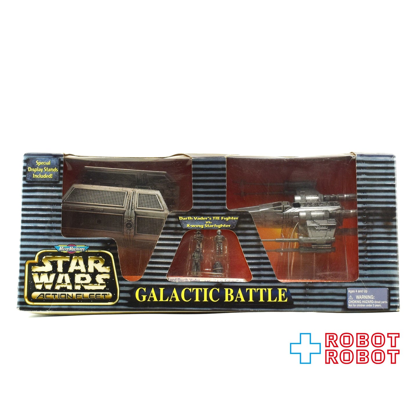 ツクダ スター・ウォーズ アクションフリート ギャラクティック・バトル ダース・ベイダーのタイ・ファイター &  X-ウイング・スターファイター ダイキャスト ビークル 国内版 未開封