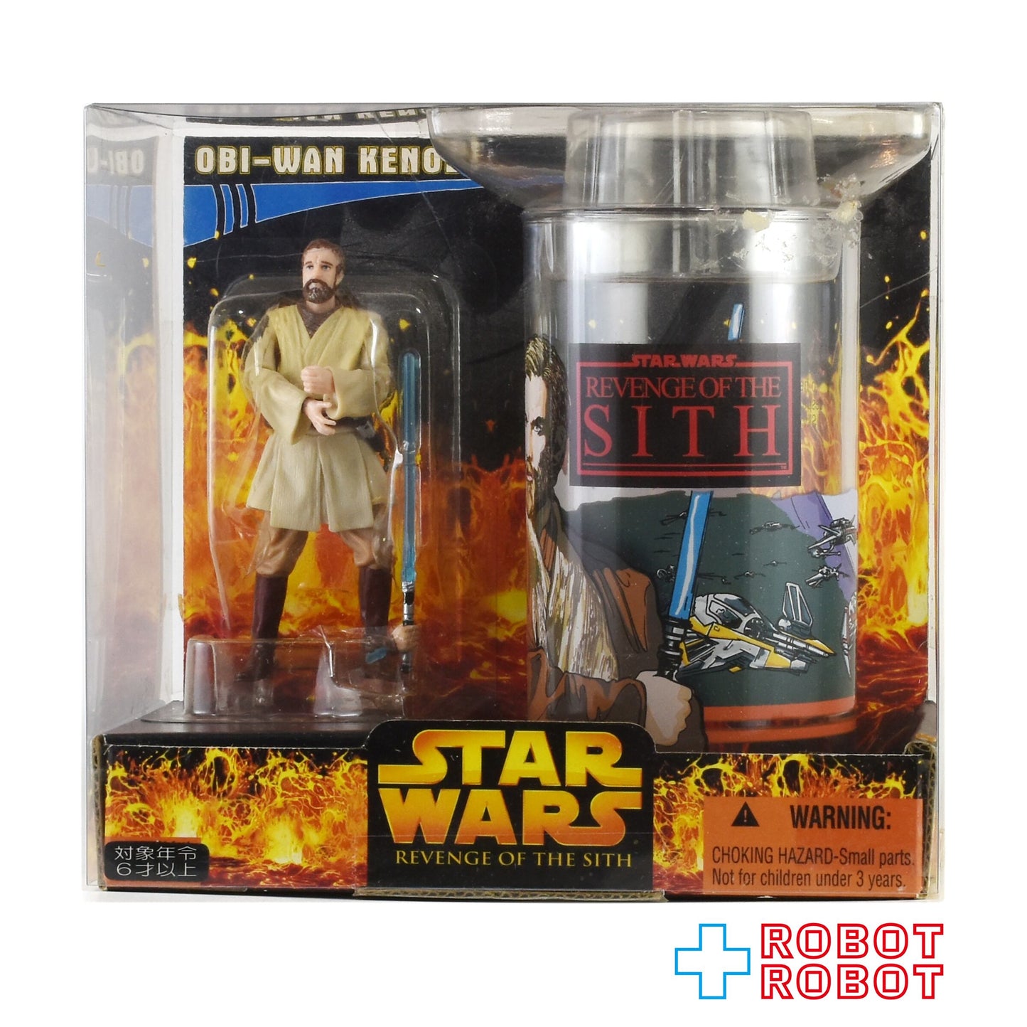 スター・ウォーズ  オビ＝ワン・ケノービ [ROTS] アクションフィギュア with カップ 国内版 未開封