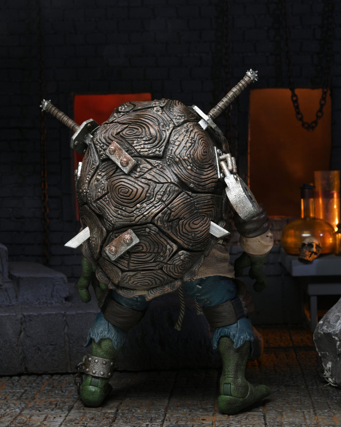 ネカ TMNT タートルズ ユニバーサル・モンスター レオナルド as ハンチバック アルティメット 7インチ アクションフィギュア 未開封